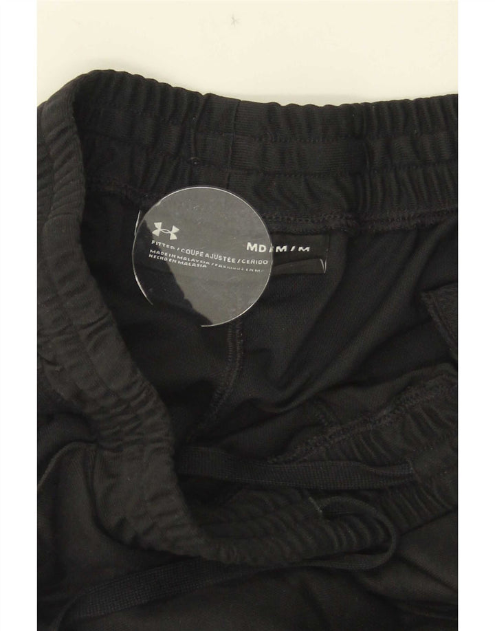 Under Armour Pantalon de Survêtement Fitted Homme Noir Colorblock