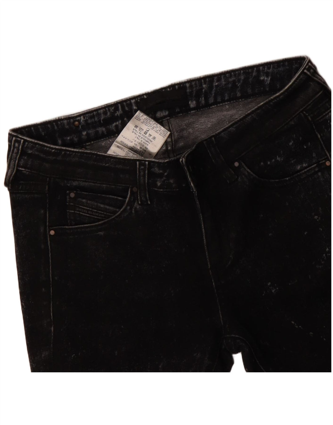 DIESEL Jean skinny femme W28 L33 coton noir