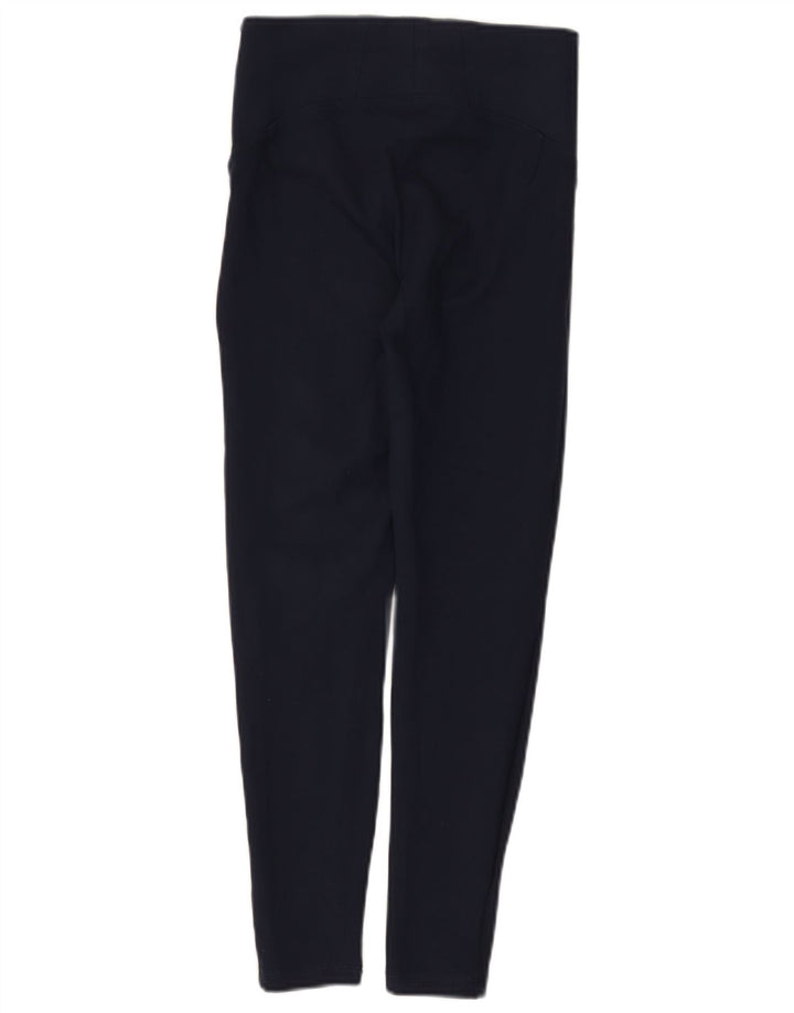Marks & Spencer Leggings Femme UK 8 Small Bleu Marine Viscose
