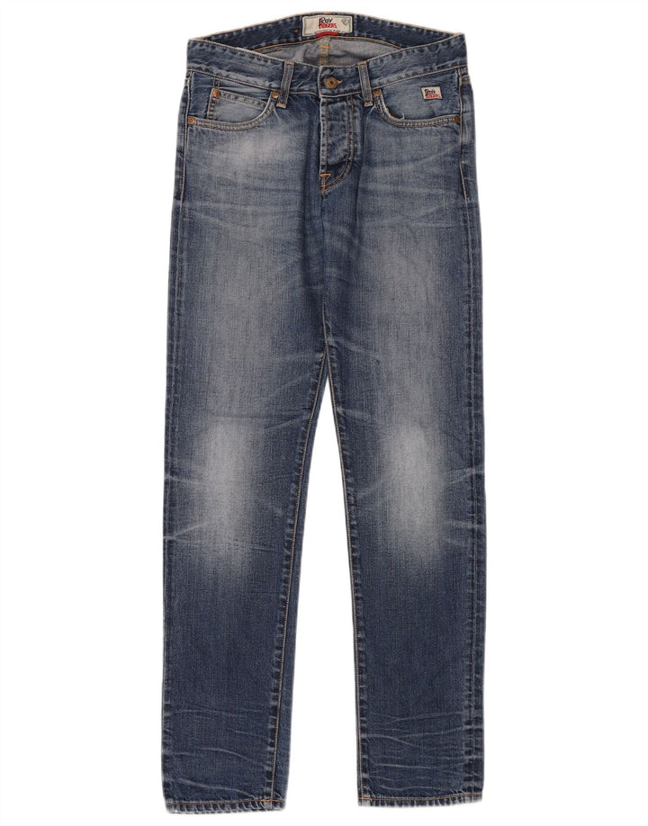ROY ROGERS Jean droit femme W30 L32 bleu coton