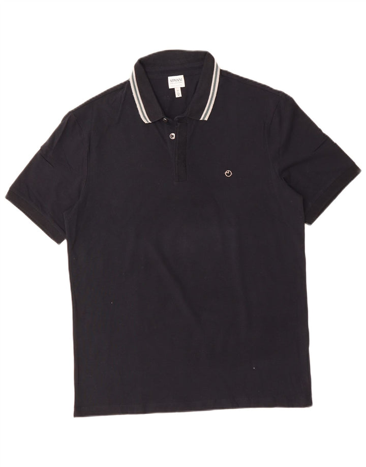 ARMANI COLLEZIONI Polo Homme Bleu Marine Moyen