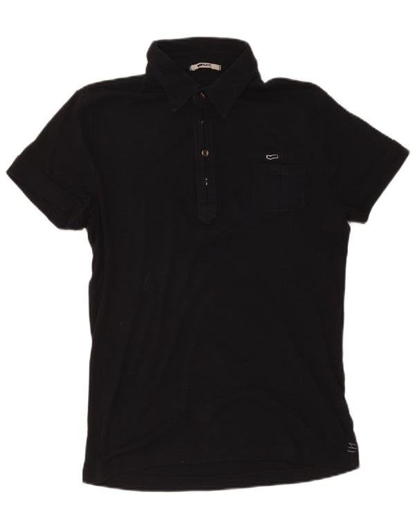 Polo Femme Gas UK 10 Petit Coton Noir