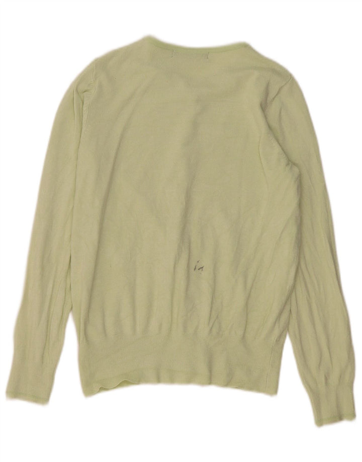 Marks & Spencer Cardigan pour femme en viscose vert moyen UK 42