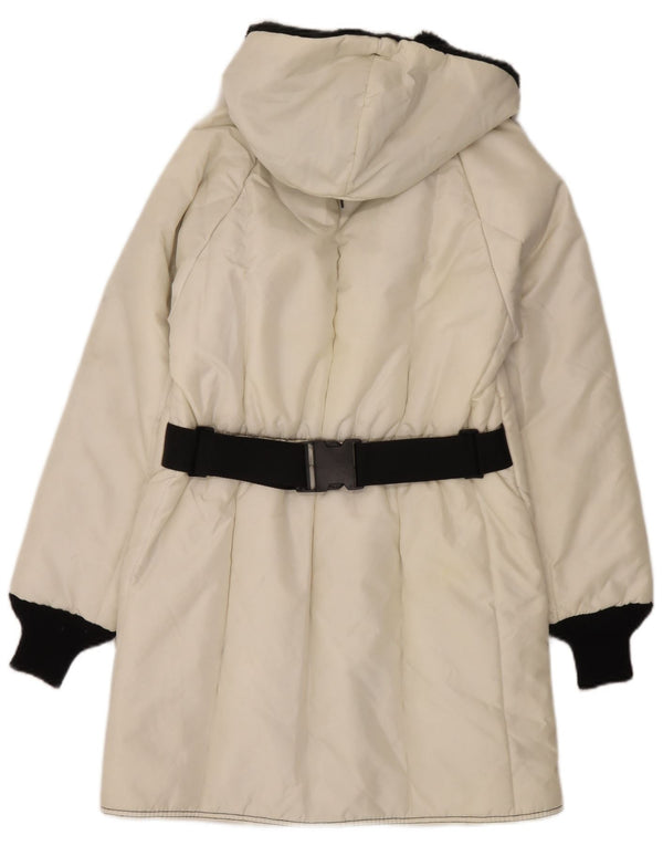 Refrigiwear Manteau rembourré Cruzcampo pour femme UK 10 Small Blanc Colorblock