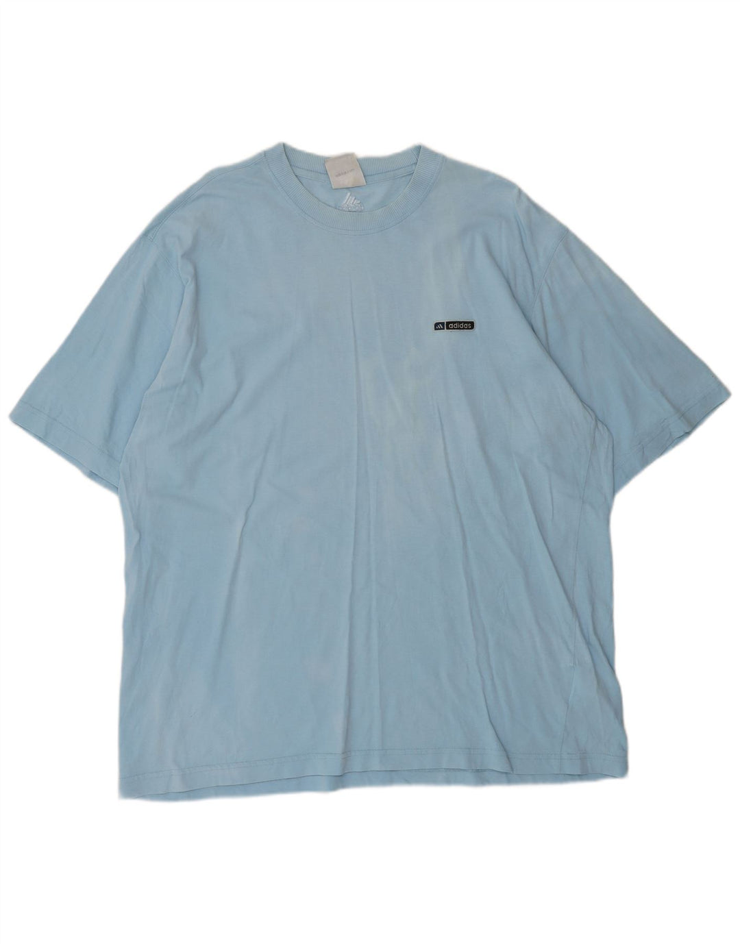 ADIDAS T-Shirt Homme Top XL Bleu Coton