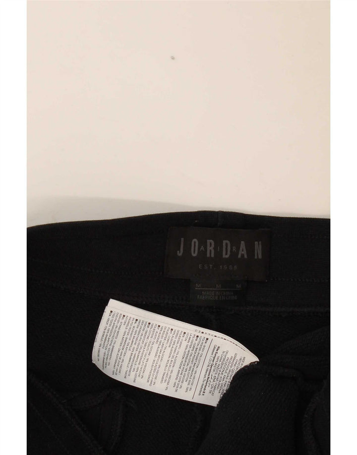Jordan Pantalon de survêtement graphique pour homme en coton noir moyen