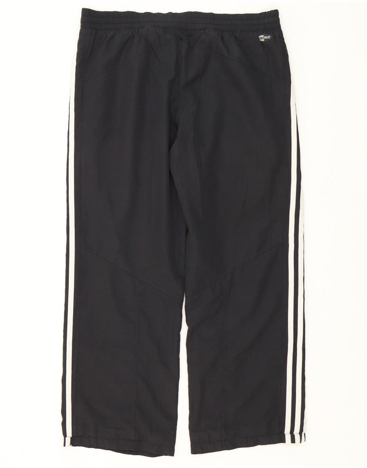 Adidas Pantalon de survêtement Clima Proof pour femme UK 12 Medium Noir Polyester