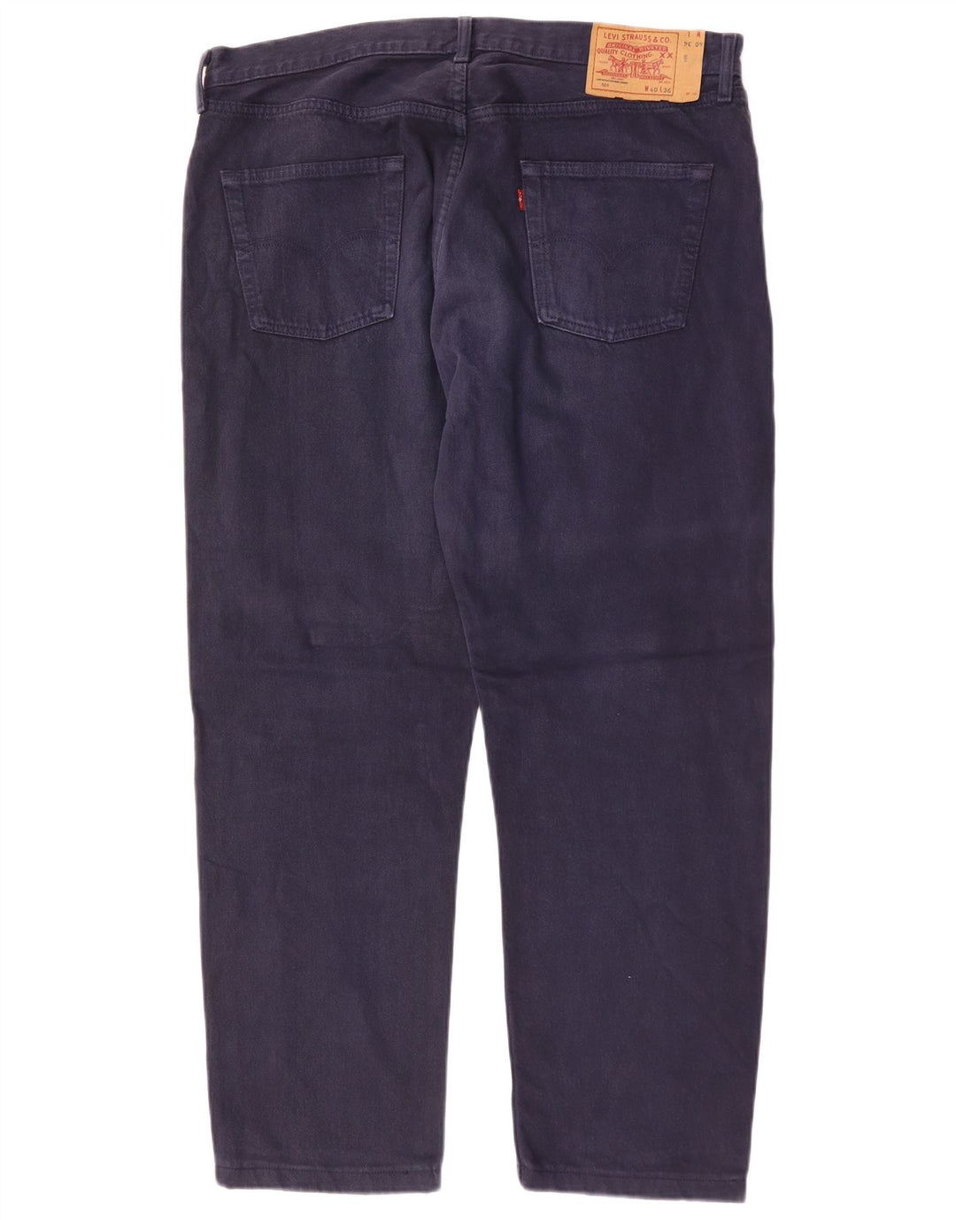 Levi's Jean Droit 501 Homme W40 L28 Bleu Marine