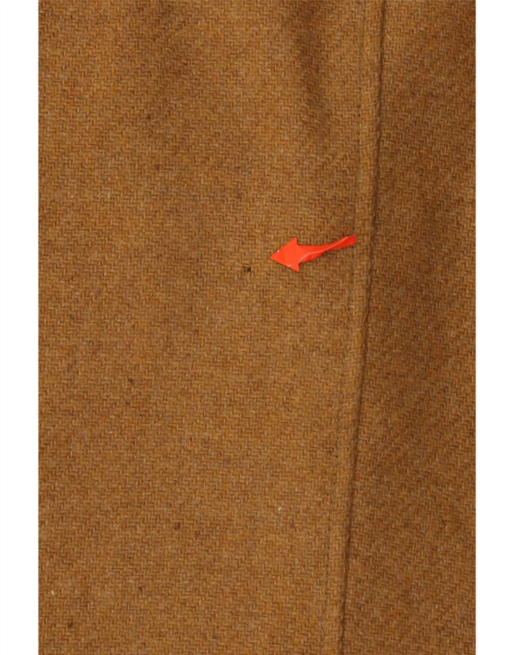 vintage Homme 3 Bouton Blazer Veste IT 48 Laine Beige Moyen