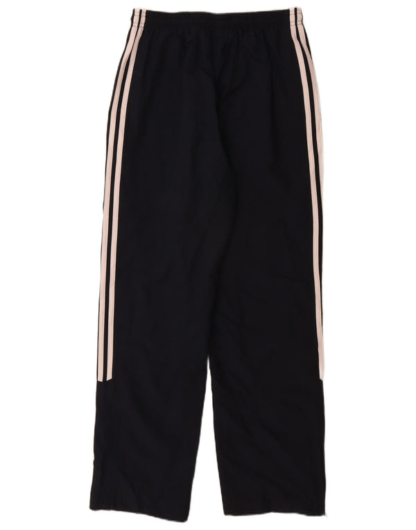 Adidas Pantalon de survêtement pour femme UK 12 Bleu marine moyen Polyester
