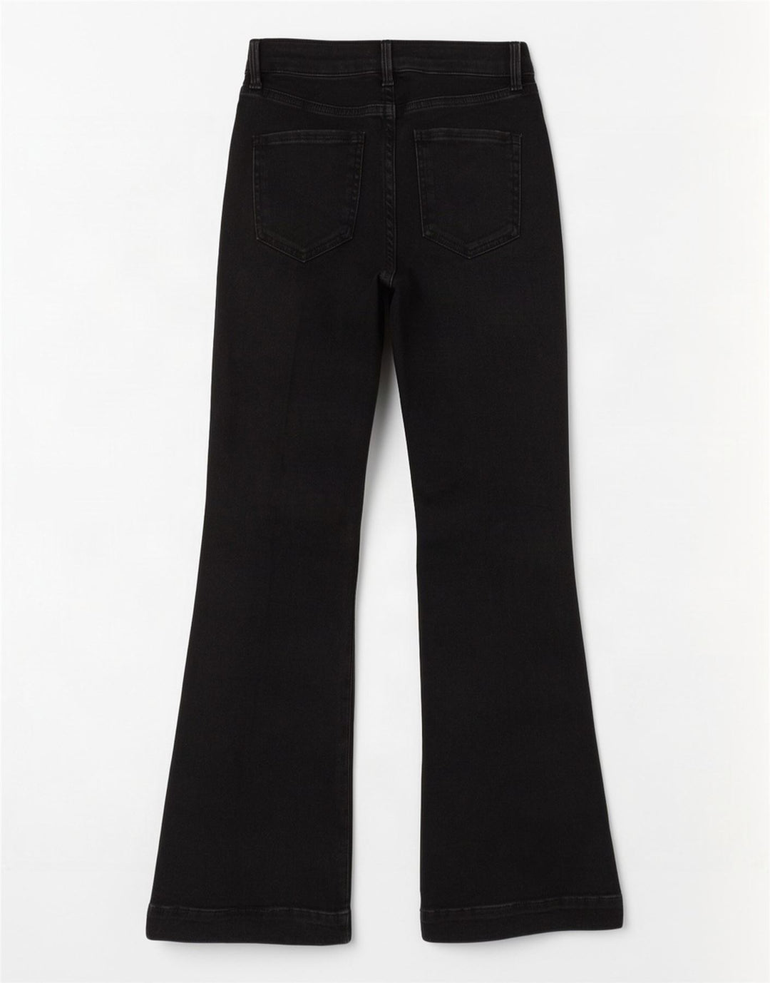 Marks & Spencer Jean évasé pour femme UK 8 Small W26 L31 Noir