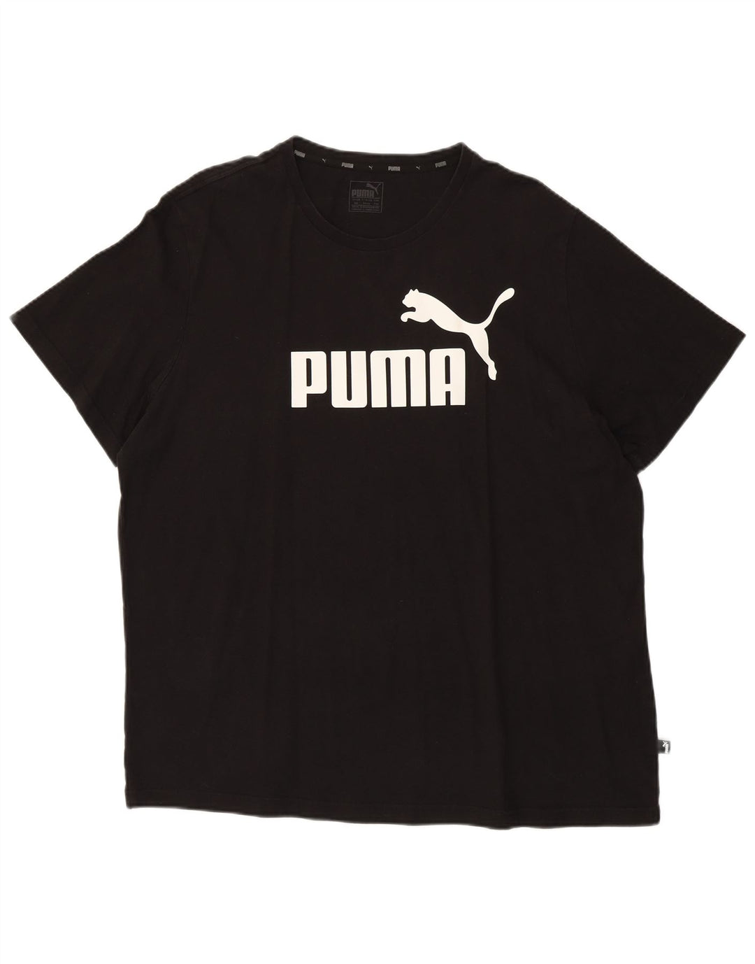 Puma T-shirt graphique pour homme 2XL Noir