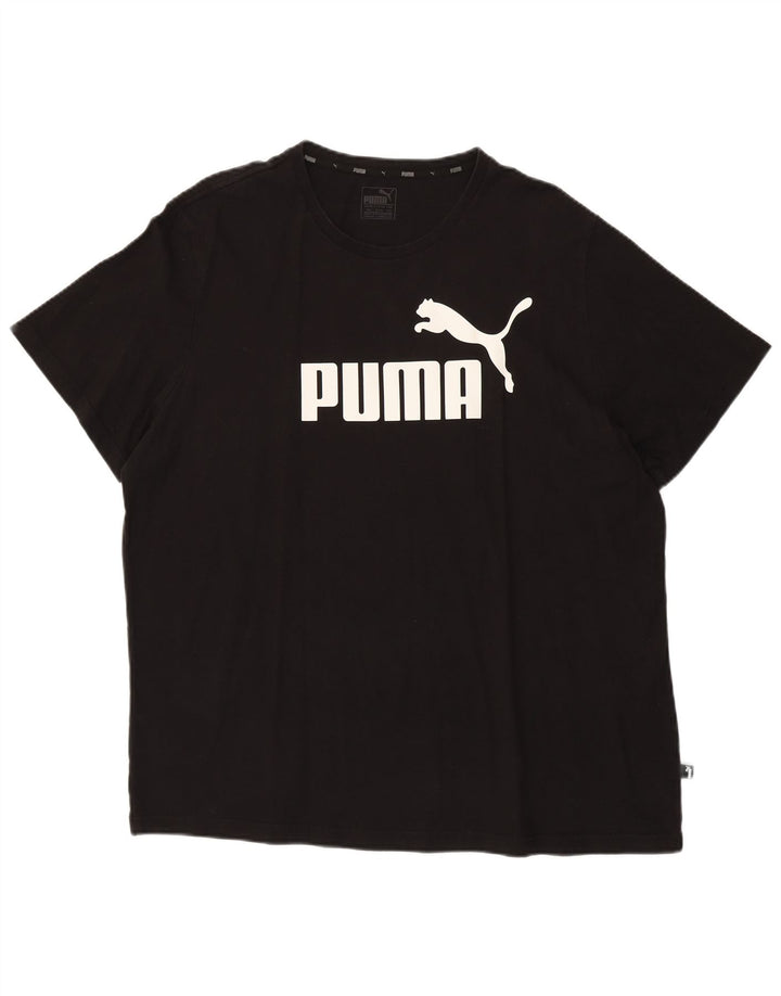 Puma T-shirt graphique pour homme 2XL Noir