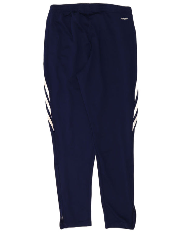 Adidas Pantalon de survêtement Climalite pour homme Large Bleu marine Polyester