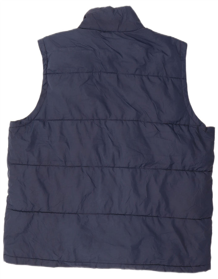 IZOD Gilet Rembourré Homme UK 42 XL Bleu Marine Polyester