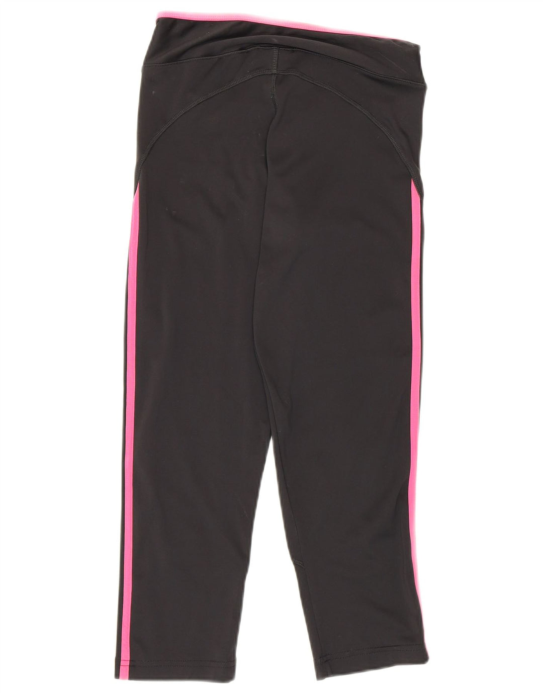 Adidas Climalite Capri Leggings UK 8 Small Noir Polyester