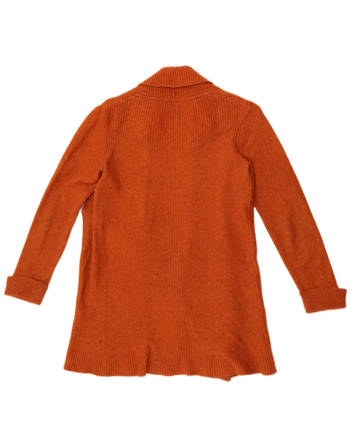 Pull cardigan ouvert White Stuff pour femme UK 10 Small Orange Nylon