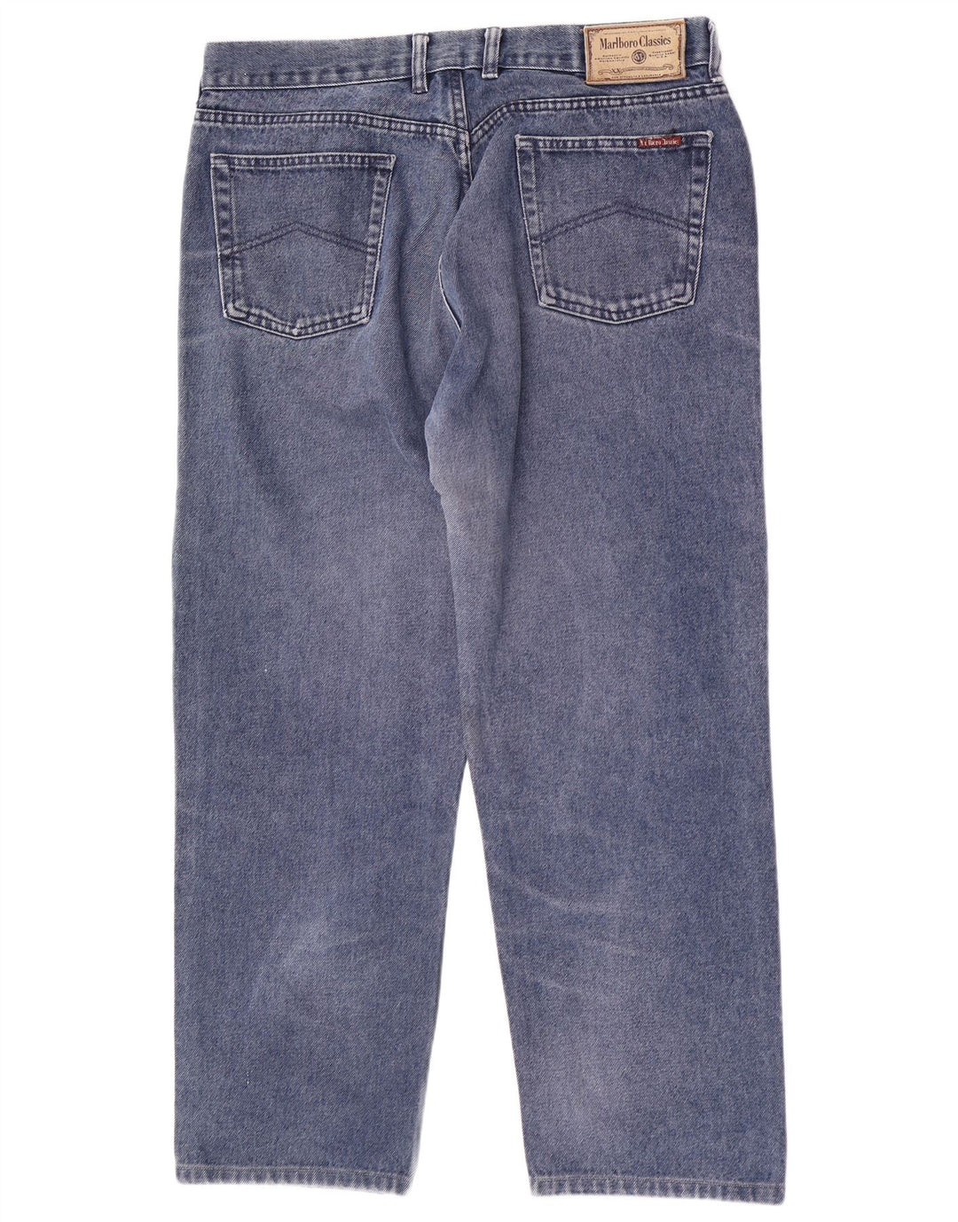 Marlboro Classics Jean ample homme W38 L28 bleu coton