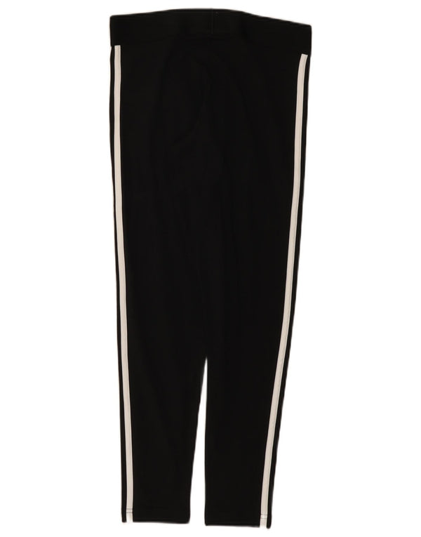 Adidas Leggings Femme UK 12/14 Coton Noir Moyen