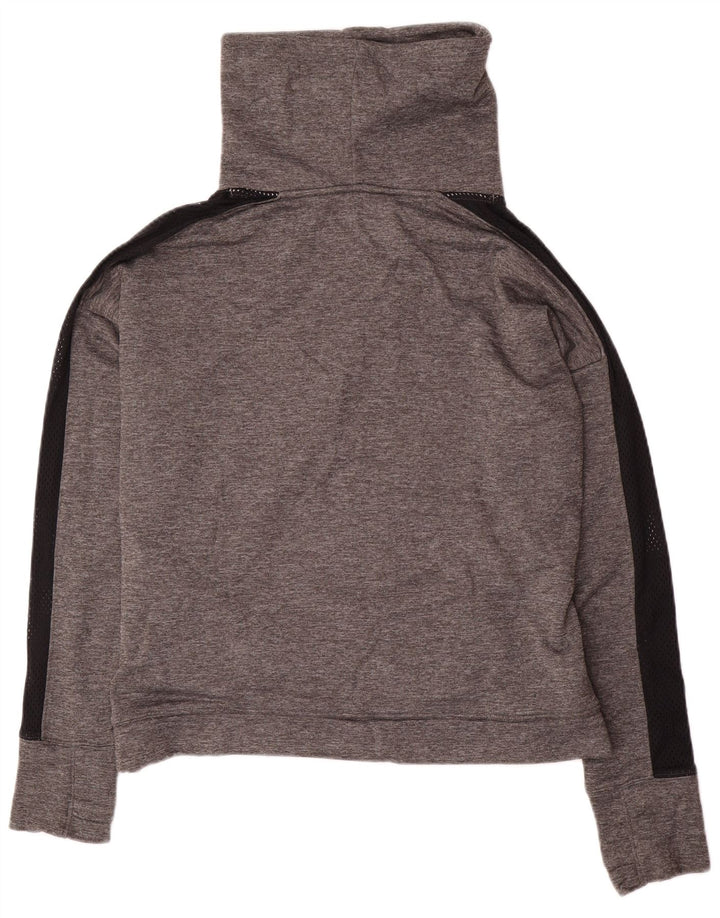 Under Armour Sweat-shirt coupe ample pour femme UK 16 Large Gris Polyester