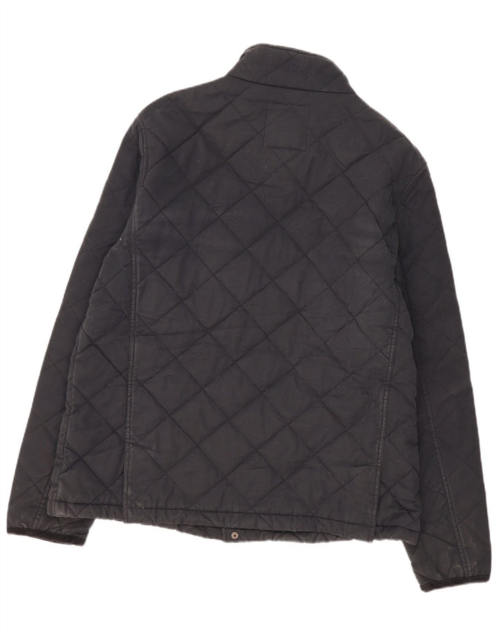 Fat Face Veste matelassée pour homme UK 42 XL Bleu marine Coton