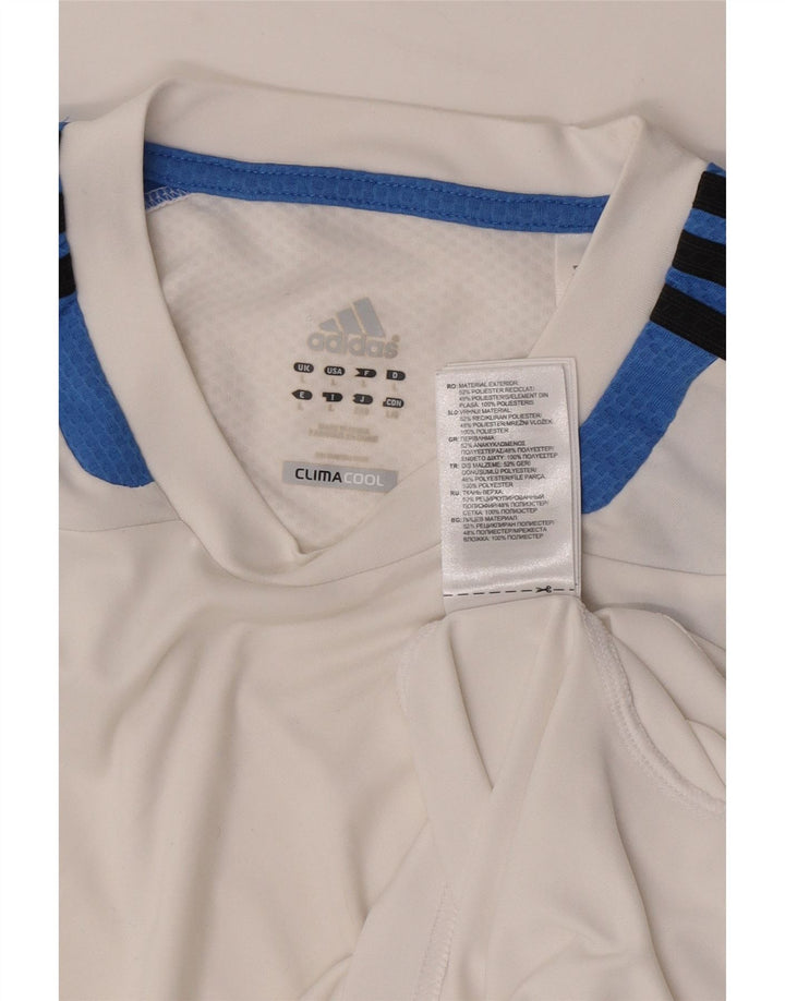 Adidas Hommes Climacool Débardeur Grand Blanc Colorblock Polyester