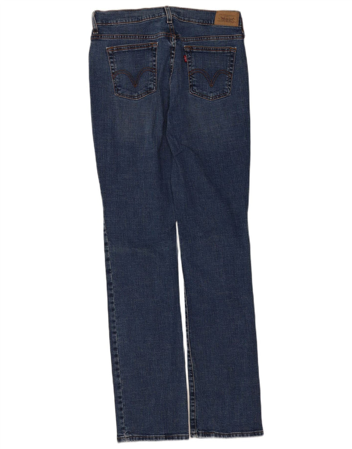Levi's Jean Droit 505 Femme US 6 Moyen W30 L34 Bleu Marine Coton