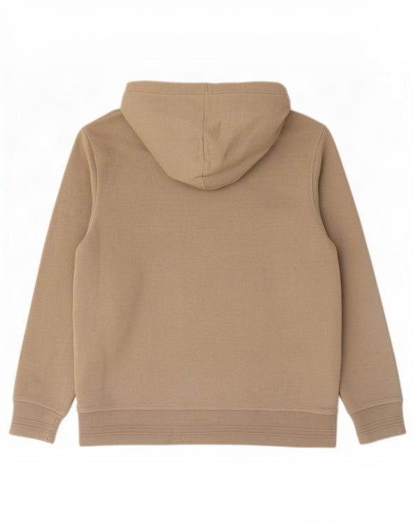 Weird Fish Pull à capuche zippé pour homme XL en coton beige