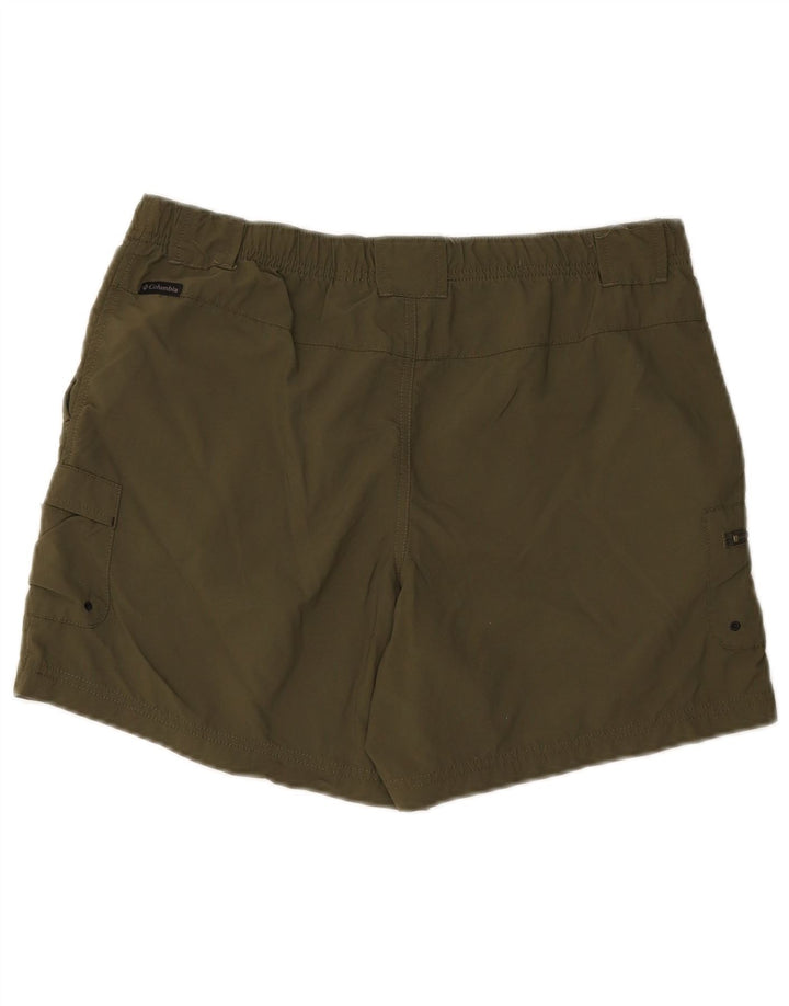 Columbia Short Cargo Homme Moyen W32 Vert Polyester