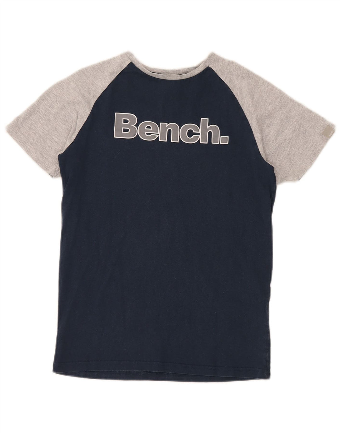 BENCH T-Shirt Graphique Garçon 11-12 ans Bleu Marine Colorblock Coton