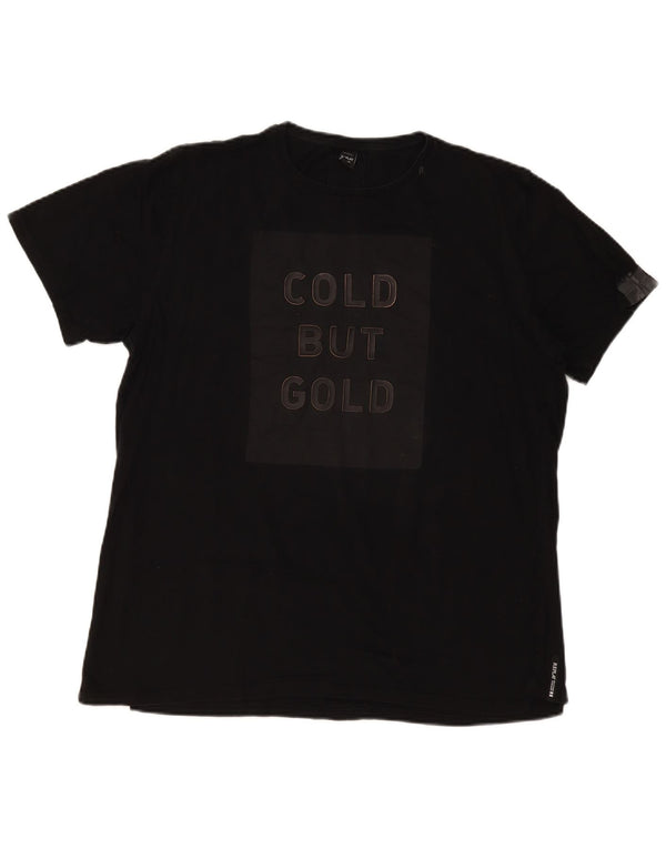 Replay T-Shirt Graphique Homme XL Noir