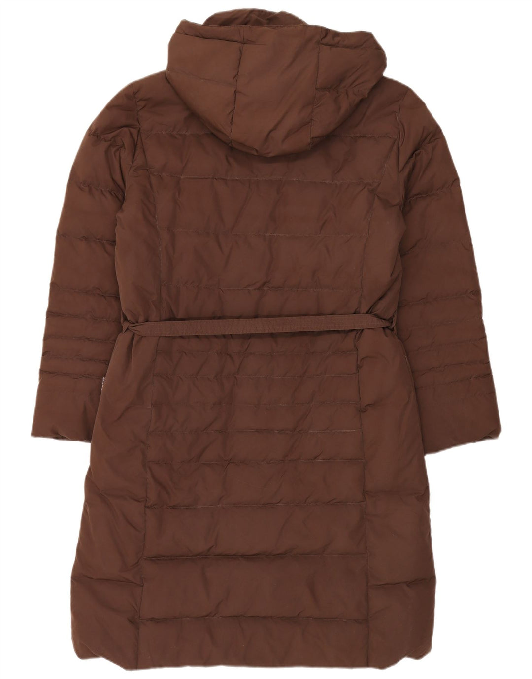 Invicta Manteau rembourré à capuche pour femme UK 16 Large Marron Polyester