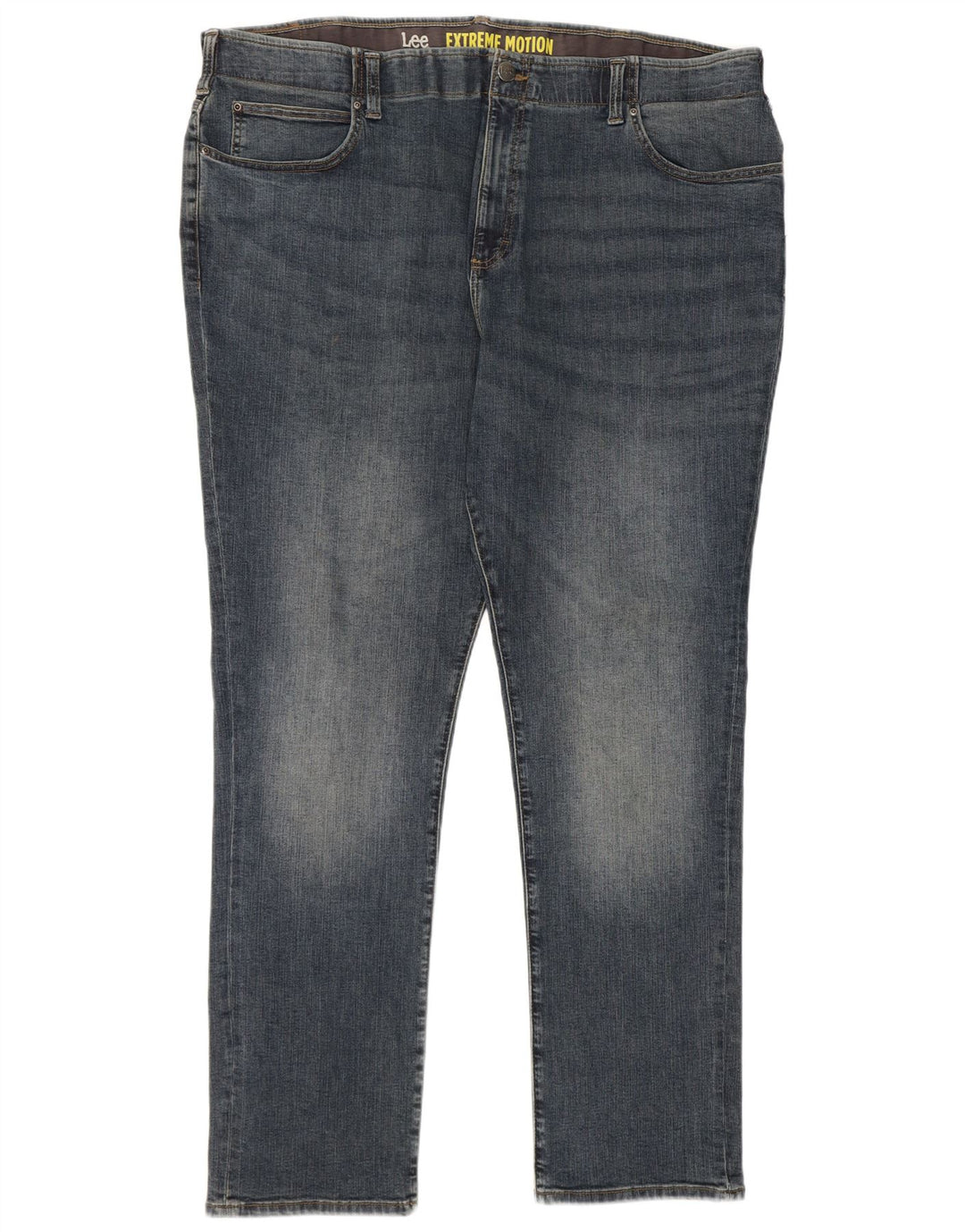 Lee Jean Droit Extreme Motion W46 L34 Homme Bleu Coton