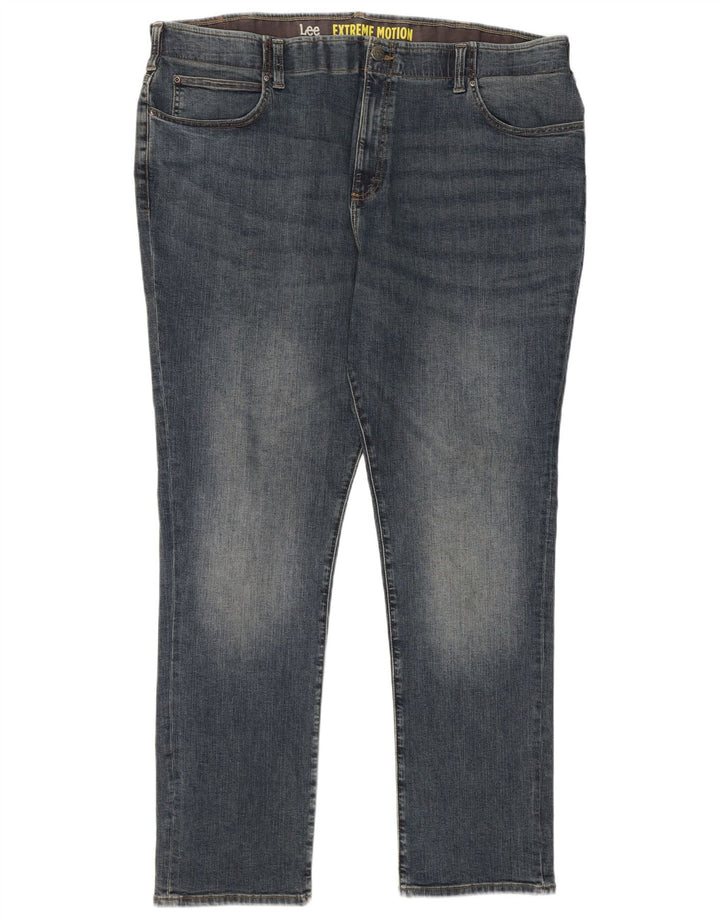 Lee Jean Droit Extreme Motion W46 L34 Homme Bleu Coton