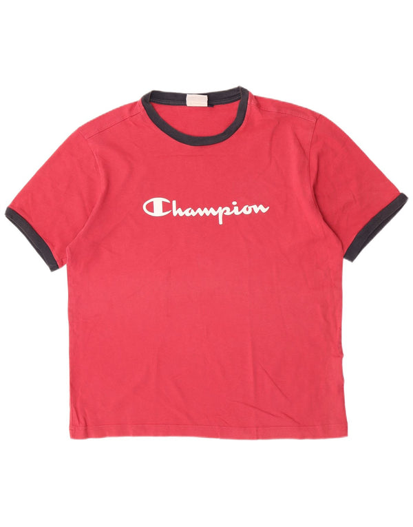 Champion T-Shirt Graphique Homme Grand Rouge Coton
