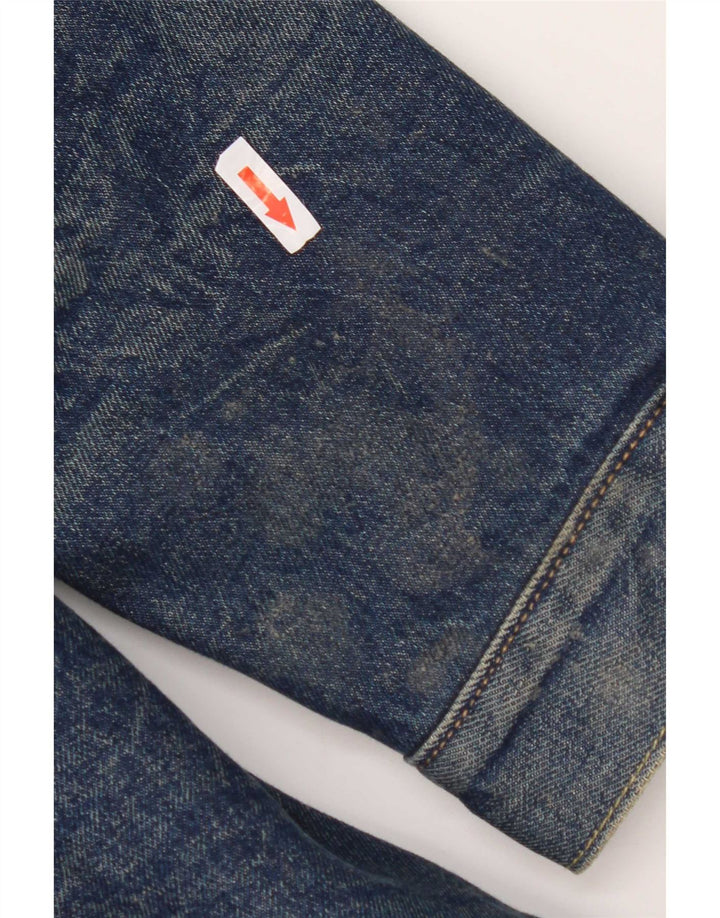 Levi's Veste Sherpa en jean pour homme UK 40 Large Bleu Coton