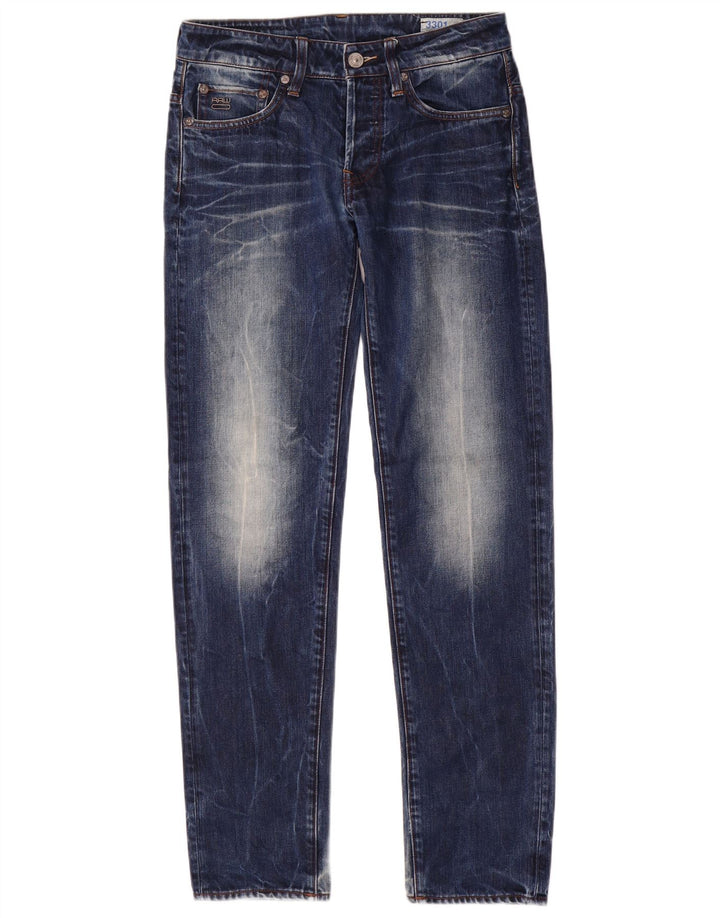 G-Star Jean Slim 3301 Homme W28 L32 Bleu Coton