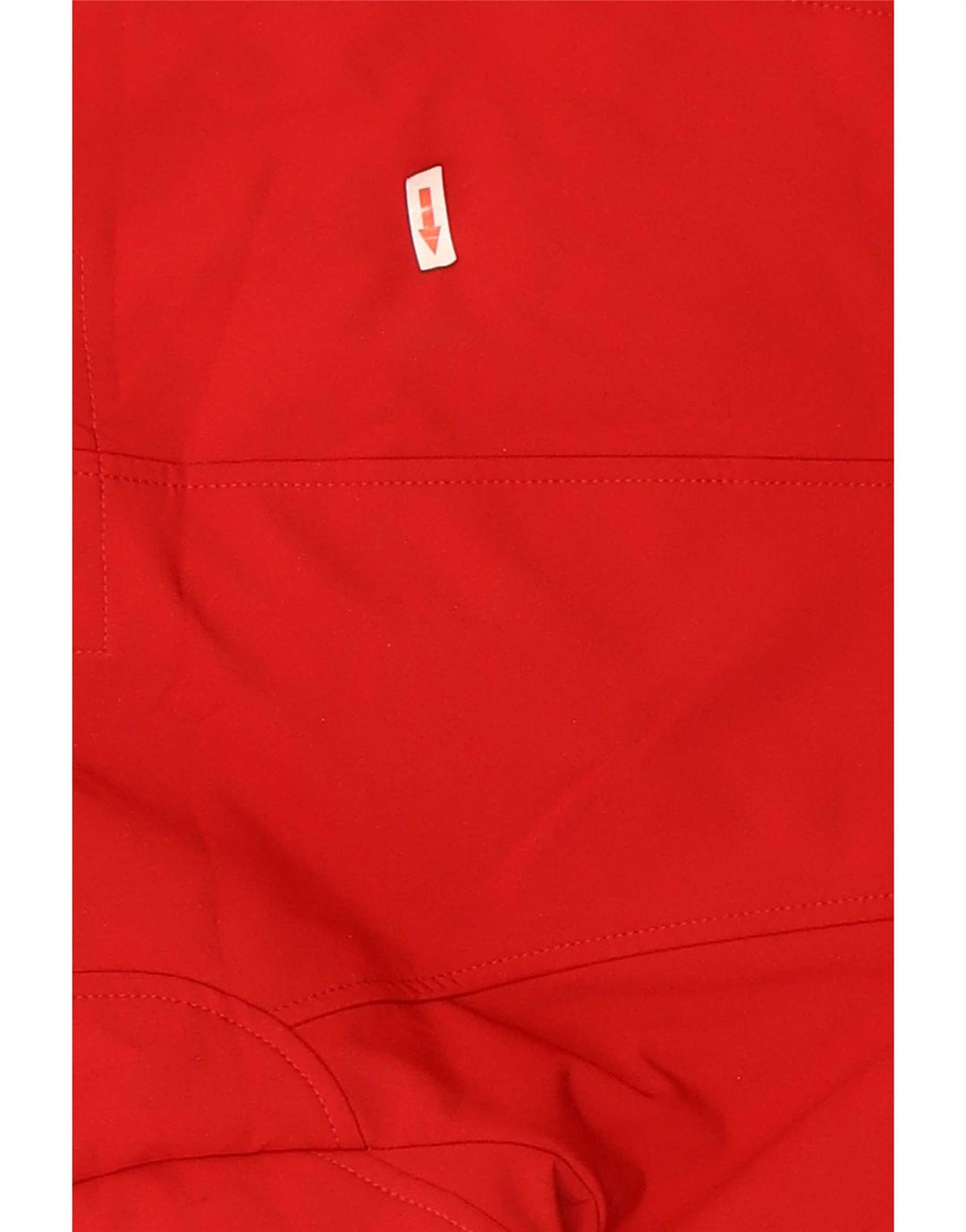 French Connection Veste de pluie à capuche coupe régulière pour femme UK 14 Large Rouge