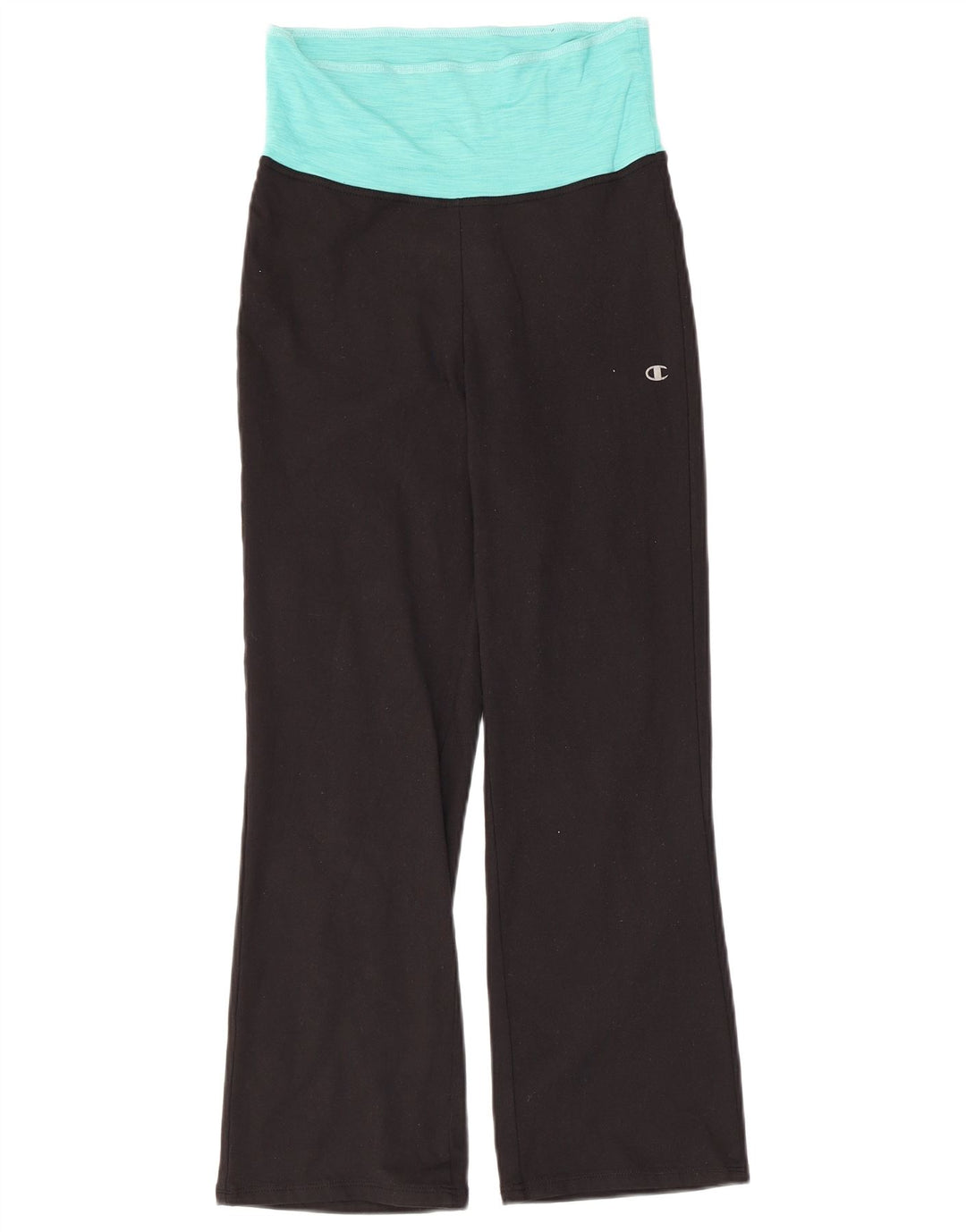 Champion Leggings Femme UK 10 Petit Noir Colorblock Polyester