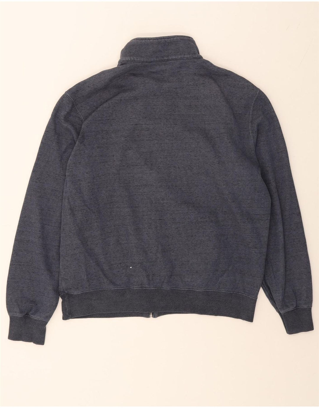 CHAMPION Mens Tracksuit Top Jacket XL Navy Blue Flecked Cotton Vintage Champion and Second-Hand Champion from Messina Hembry 