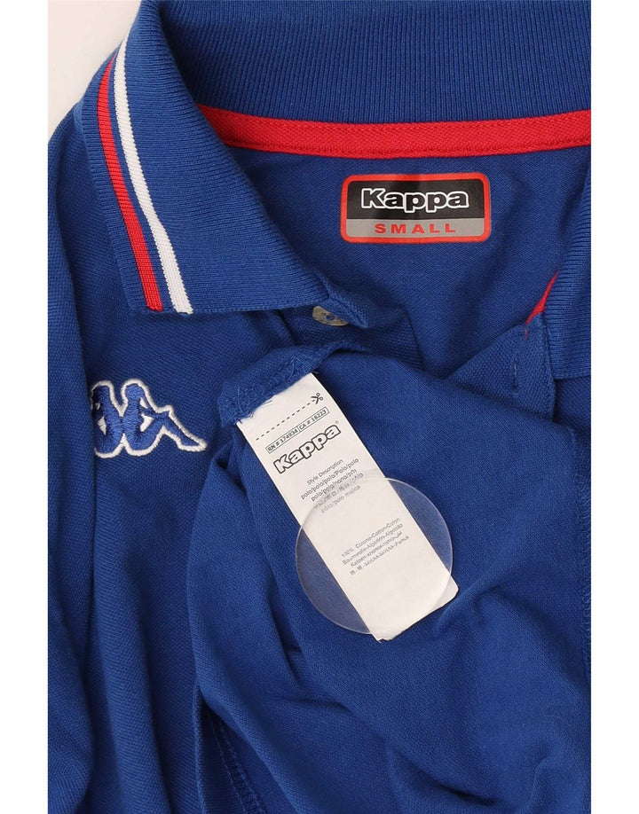 Kappa Polo Homme Petit Bleu Rayé Coton