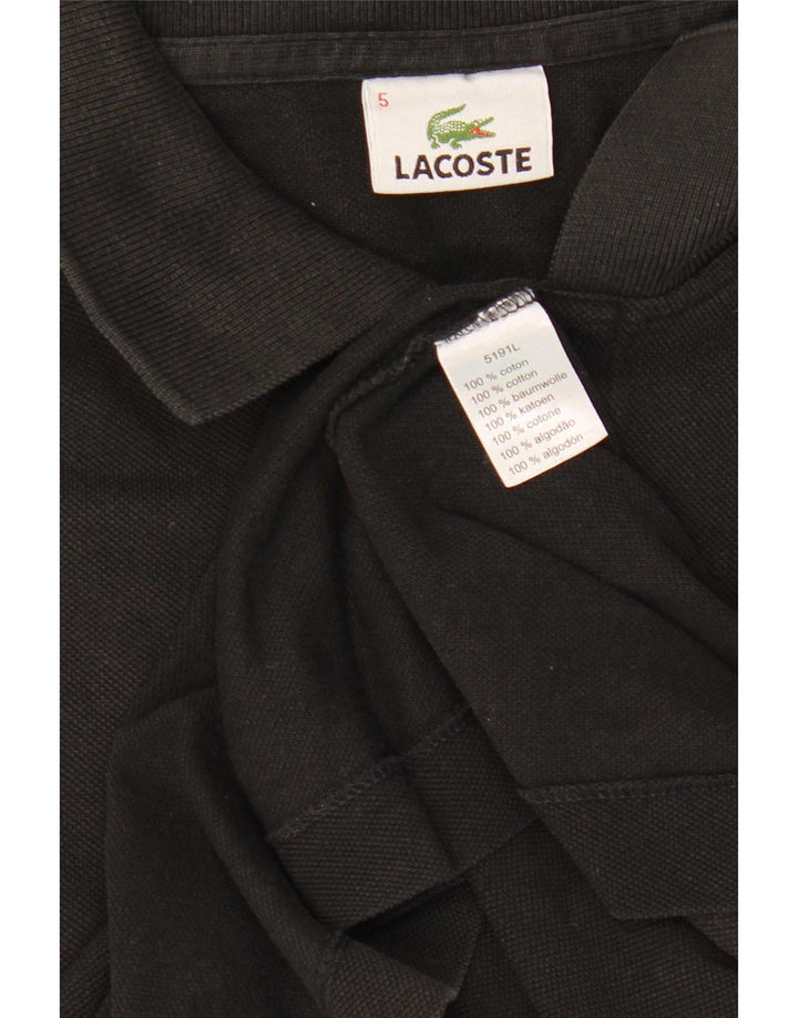 Lacoste Polo Homme Taille 5 Grand Coton Noir