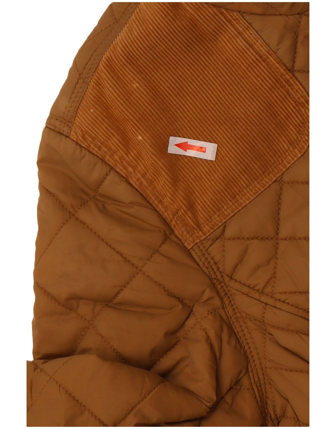 Joules Veste matelassée pour femme UK 12 Beige moyen Polyamide