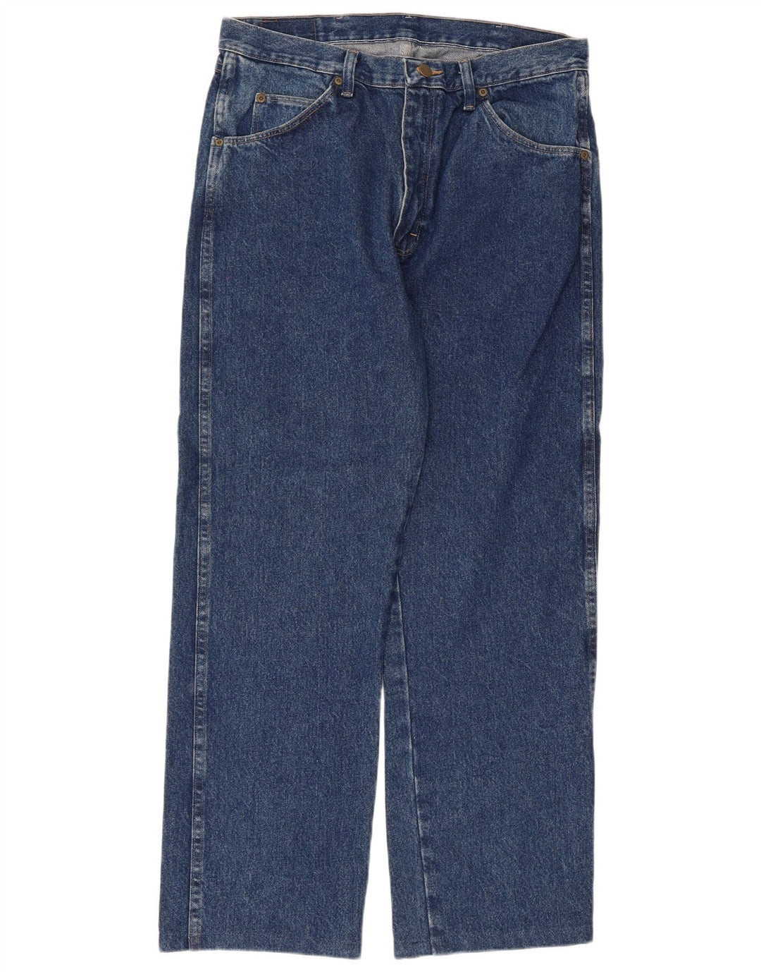Wrangler Jean droit homme W34 L29 bleu coton