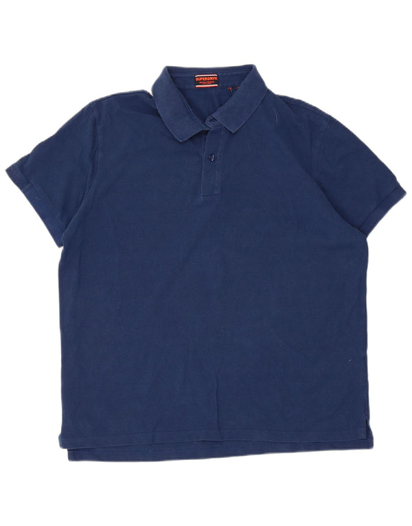 Superdry Polo XL Homme Bleu Marine