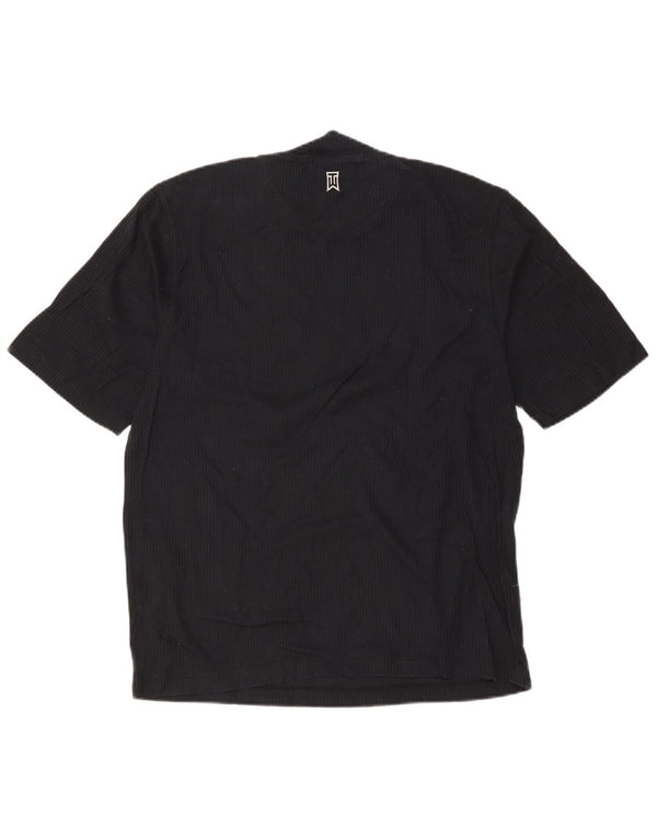 Nike T-Shirt Homme UK 39/41 Bleu Marine Moyen Coton