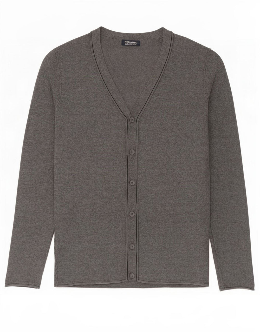 Zara Pull Cardigan Homme XL Gris