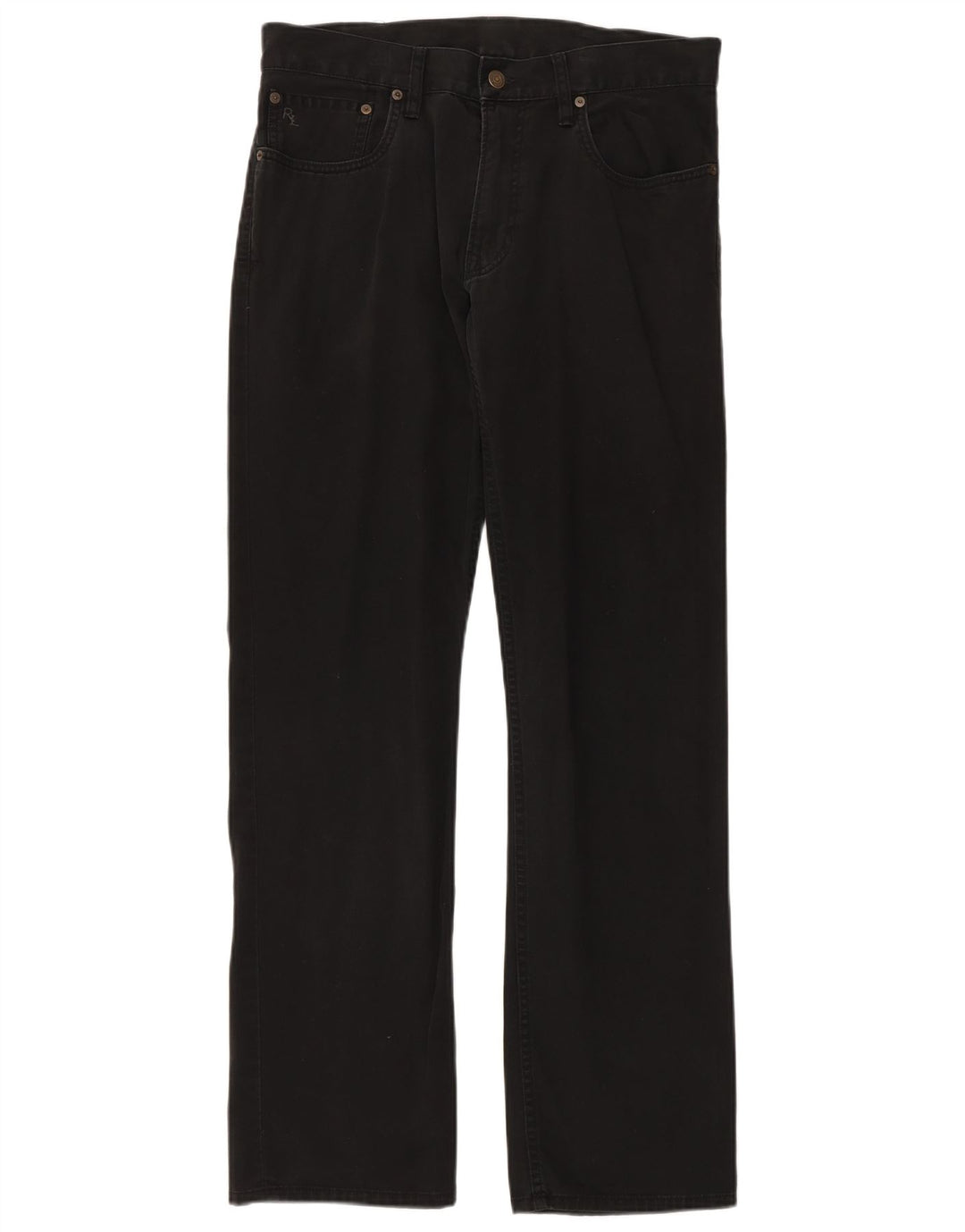 POLO RALPH LAUREN Jean droit homme W32 L32 coton noir