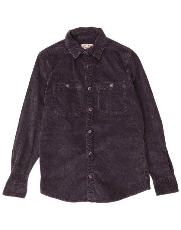 FAT FACE Chemise Velours Côtelé XS Bleu Marine Coton Homme