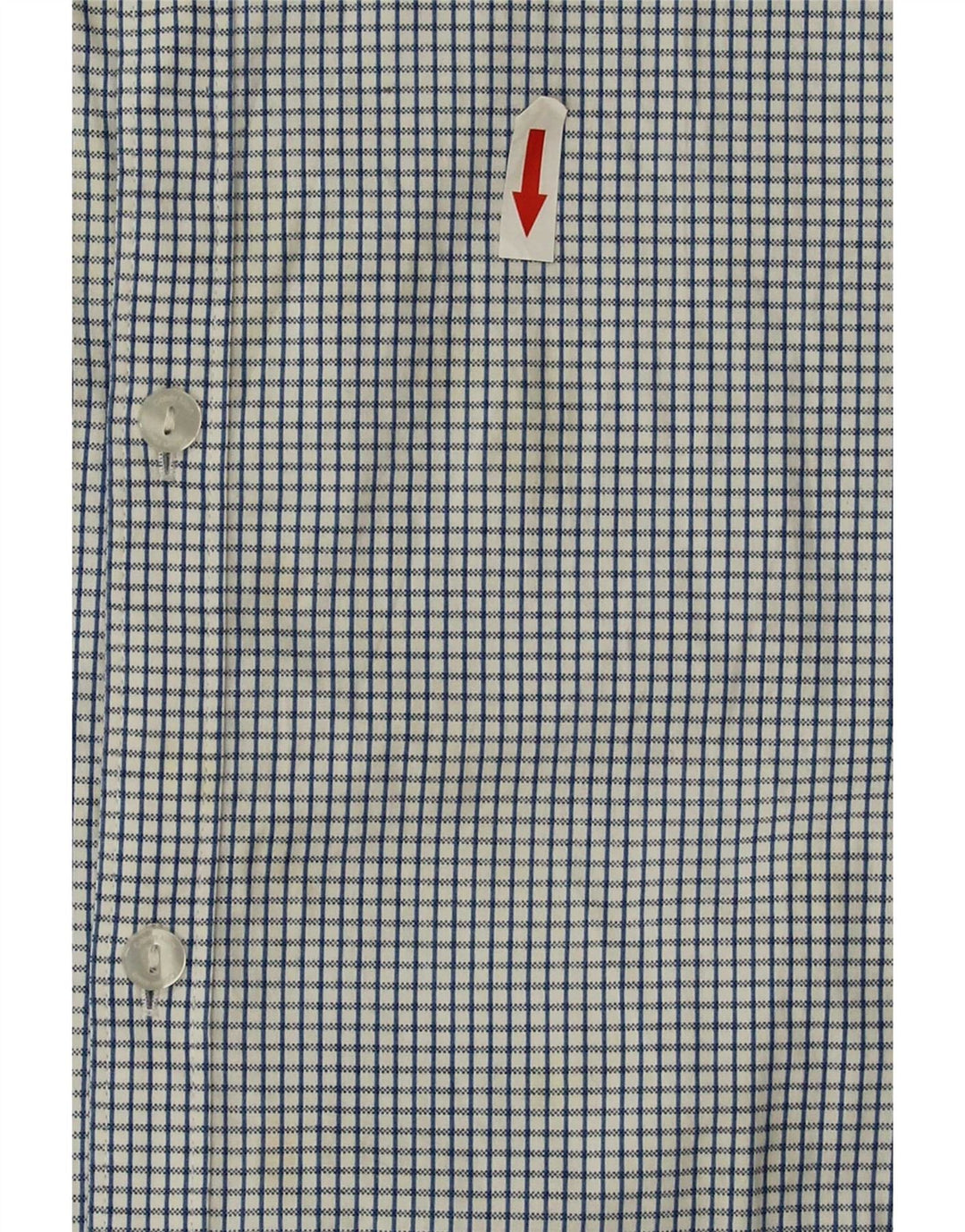 Calvin Klein Chemise Slim Fit pour Homme en Coton à Carreaux Bleu Large